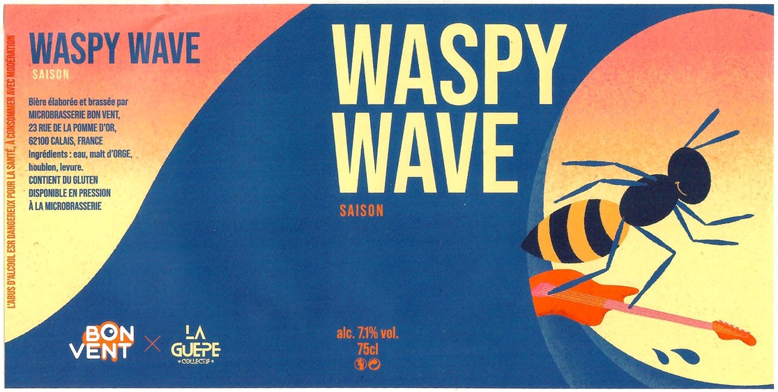 Etiquette MICROBRASSERIE BON VENT 04