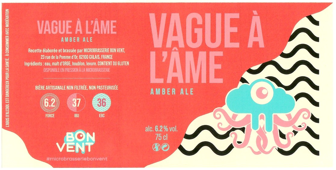 Etiquette MICROBRASSERIE BON VENT 05