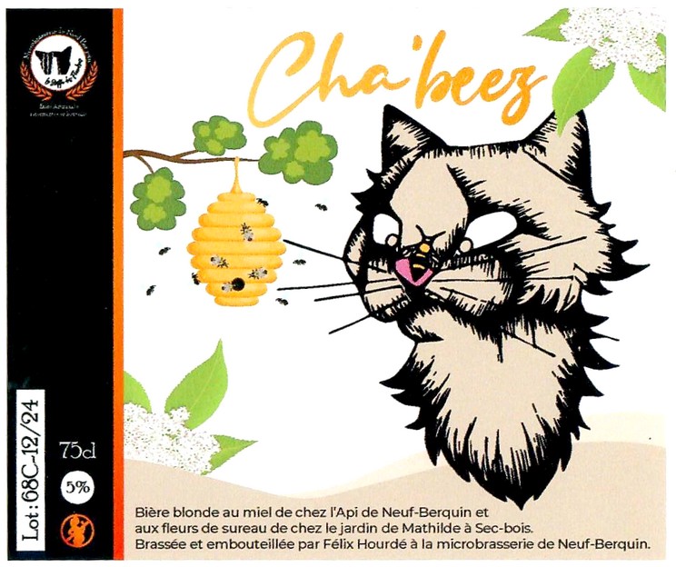 Etiquette MICROBRASSERIE DE NEUF BERQUIN 12