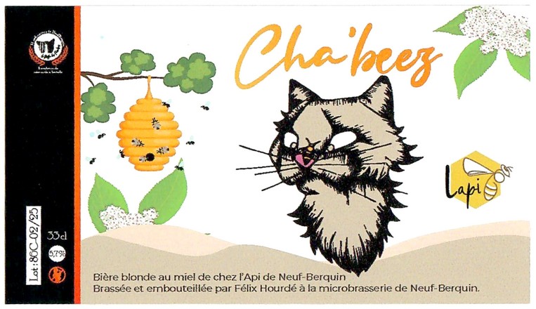 Etiquette MICROBRASSERIE DE NEUF BERQUIN 36