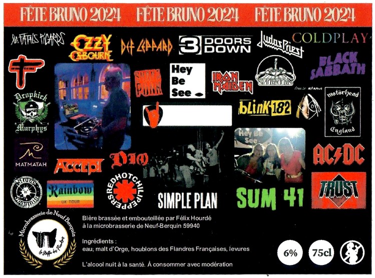 Etiquette MICROBRASSERIE DE NEUF BERQUIN 47