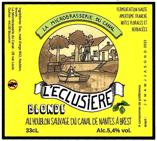 etiquette MICROBRASSERIE DU CANAL 02