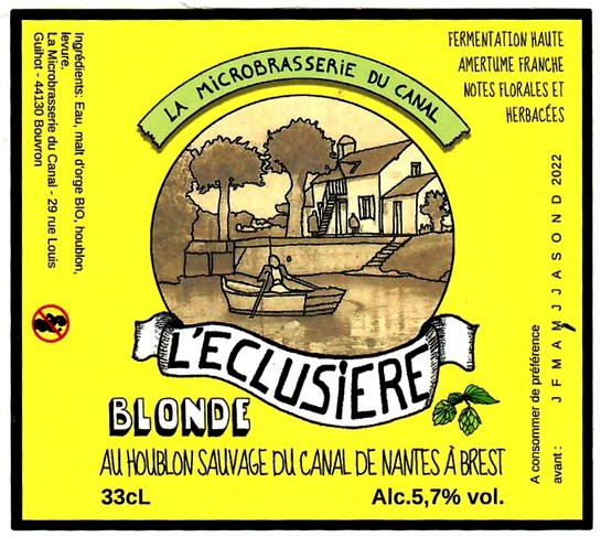 etiquette MICROBRASSERIE DU CANAL 04