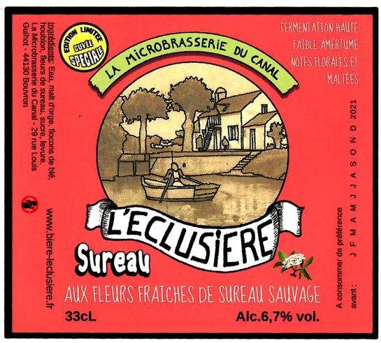 etiquette MICROBRASSERIE DU CANAL 17