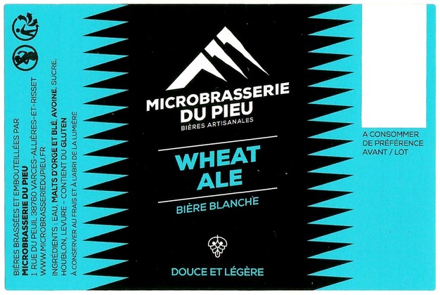 Etiquette MICROBRASSERIE DU PIEU 04