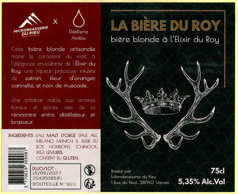 Etiquette MICROBRASSERIE DU PIEU 10