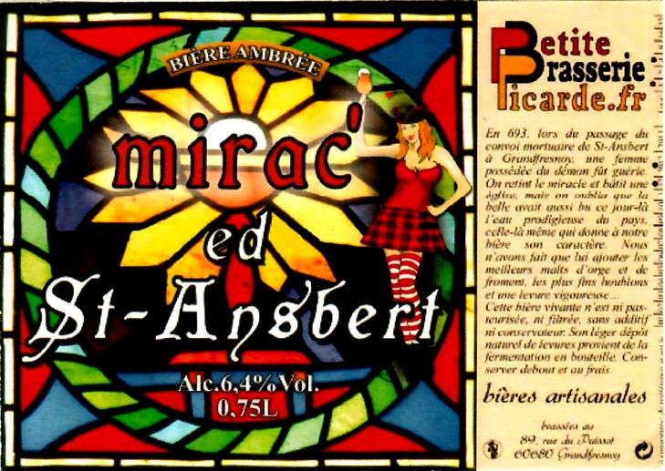 etiquette PETITE BRASSERIE PICARDE 02