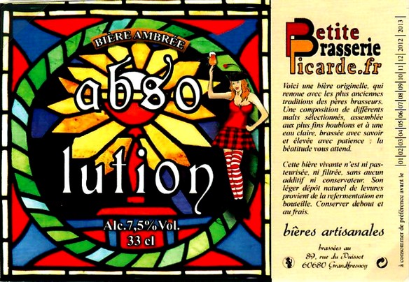 etiquette PETITE BRASSERIE PICARDE 03