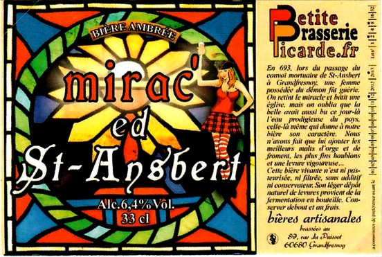 etiquette PETITE BRASSERIE PICARDE 09