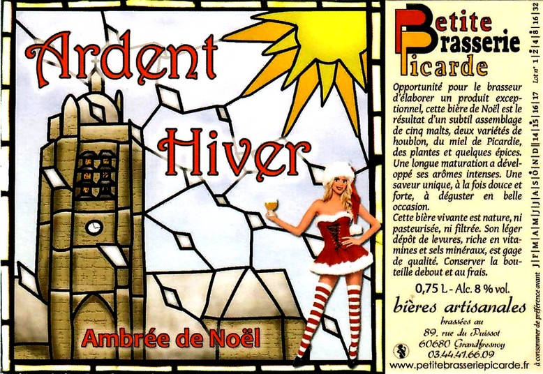 etiquette PETITE BRASSERIE PICARDE 15