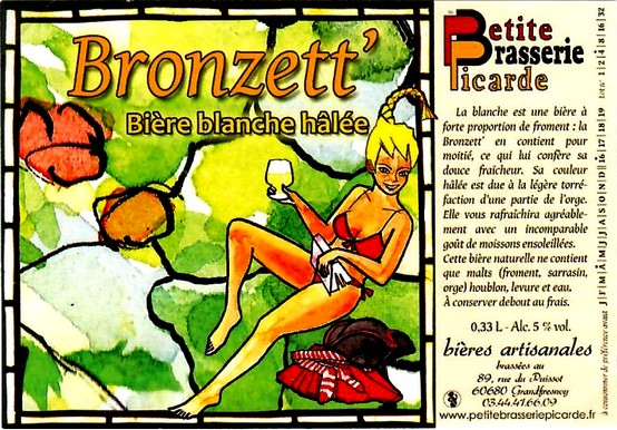 etiquette PETITE BRASSERIE PICARDE 26