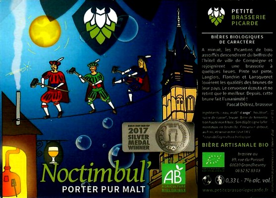 etiquette PETITE BRASSERIE PICARDE 36