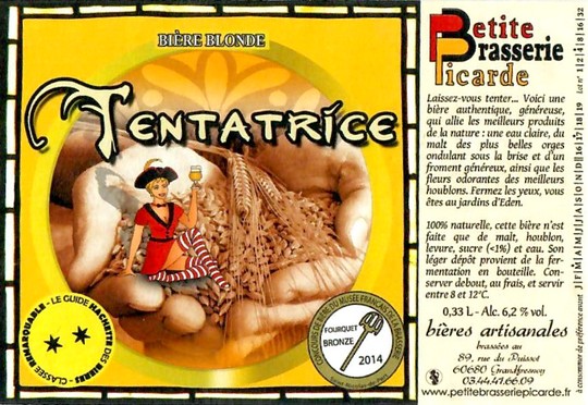 Etiquette PETITE BRASSERIE PICARDE 39